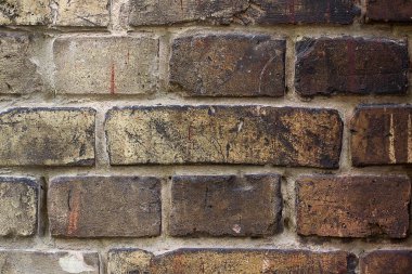 Karanlık tuğla arka plan dokusu