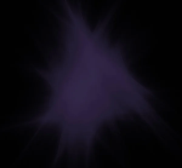 Violette Wolke Fraktal Auf Schwarzem Hintergrund Fantasie Fraktale Textur Digitale — Stockfoto