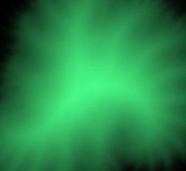 UFO yeşil fraktal arka plan bulanık. Fantezi fraktal doku. Dijital sanat. 3D render. Oluşturulan bilgisayar görüntü