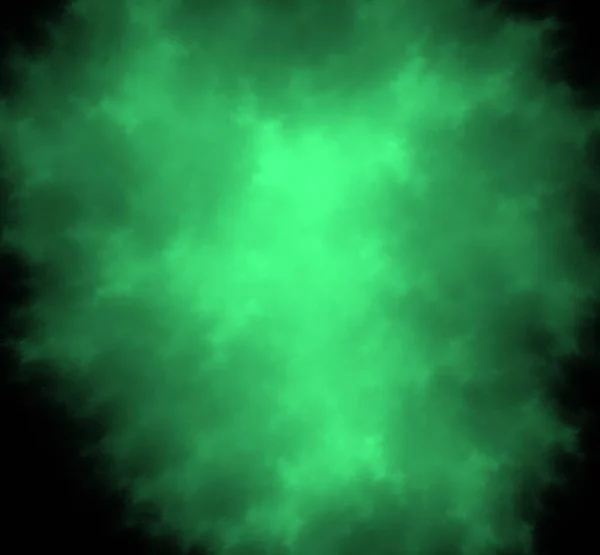 Ufo Green Blurred Fractal Background Fantasy Fractal Texture Digital Art — Stock Photo, Image