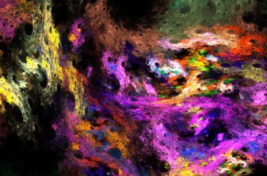 Sarı yeşil mor Soyut doku desen arka plan.