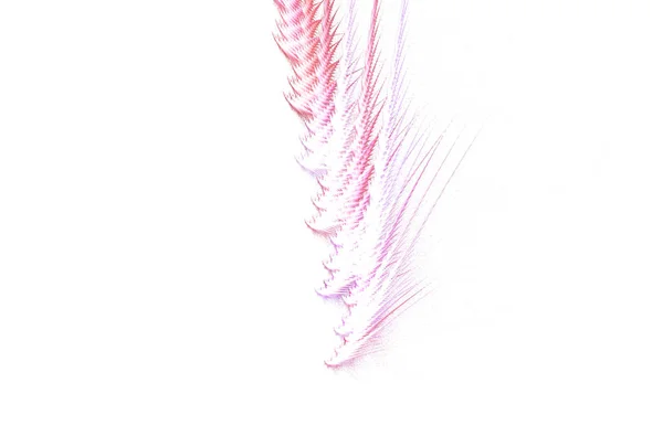 Μοντέρνο Λευκό Ροζ Fractal Κόκκινο Λευκό Φόντο Για Σχεδιασμό Διακόσμηση — Φωτογραφία Αρχείου