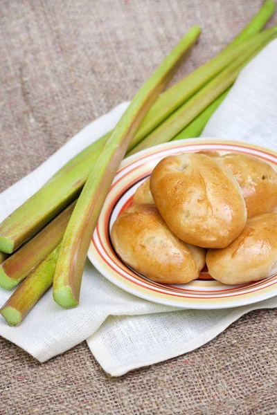 Patatas dulces con ruibarbo —  Fotos de Stock