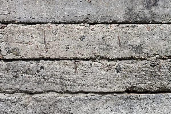 Vieux blocs de béton mur fond gros plan — Photo