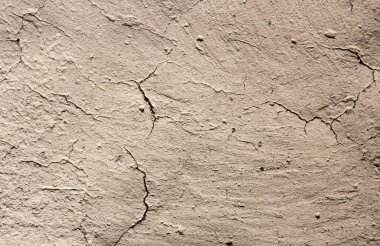 Kırık yüzeyi ile eski COB duvar