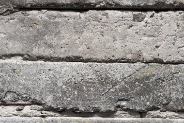 Eski beton blokları duvar arka plan çekim