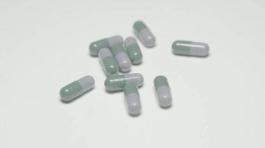 Yüksek kalitede birçok Pills closeup