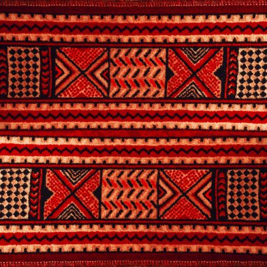 arka plan ve doku. Halı. Kırmızı renk. Çizim. geometri.