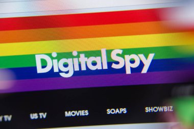 Ryazan, Rusya - 16 Haziran 2018: Digitalspy ana web sitesi Pc, url - Digitalspy.com görüntüleme