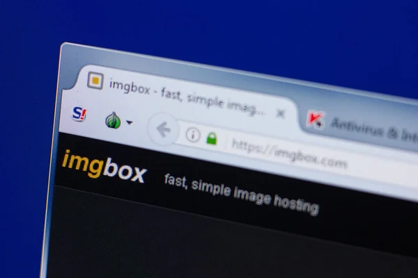 Ryazan Rusya Haziran 2018 Imgbox Ana Web Sitesi Url Imgbox — Stok fotoğraf