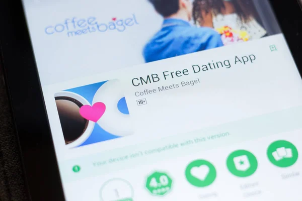 Рязань Россия Июня 2018 Года Cmb Free Dating App Mobile — стоковое фото