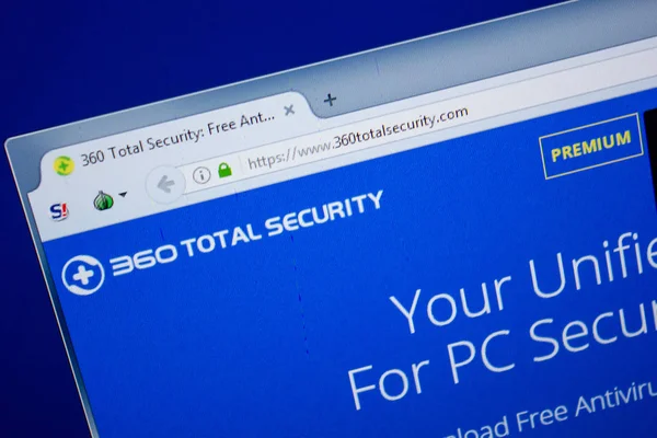 Ryazan, Rusya - 26 Haziran 2018: Ana Pc. Url - 360. ekranda 360 Web sitesi com