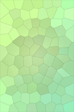 Yeşil pastel büyük altıgen güzel soyut Illustration. Projeniz için yakışıklı.