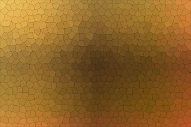 Kahverengi ve kırmızı küçük altıgen güzel soyut Illustration. İyi için senin iş.