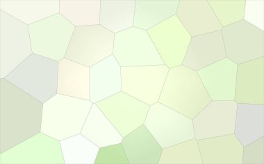 Işık gri parlak dev altıgen arka plan illüstrasyon.