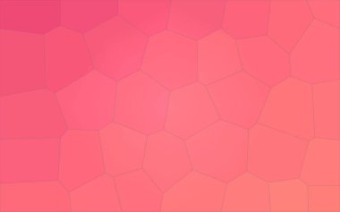 Kırmızı ve pembe dev altıgen arka plan illüstrasyon.