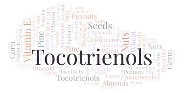 Tocotrienols kelime bulutu.