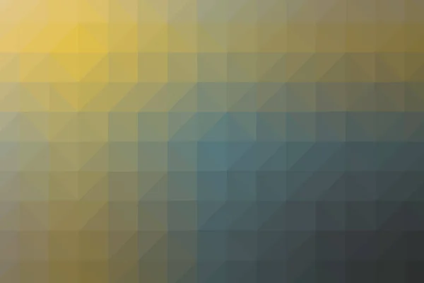 黄色、青、黒の三角形ポリゴンの抽象的なイラストを見事な。お客様のニーズのための美しい背景. — ストック写真