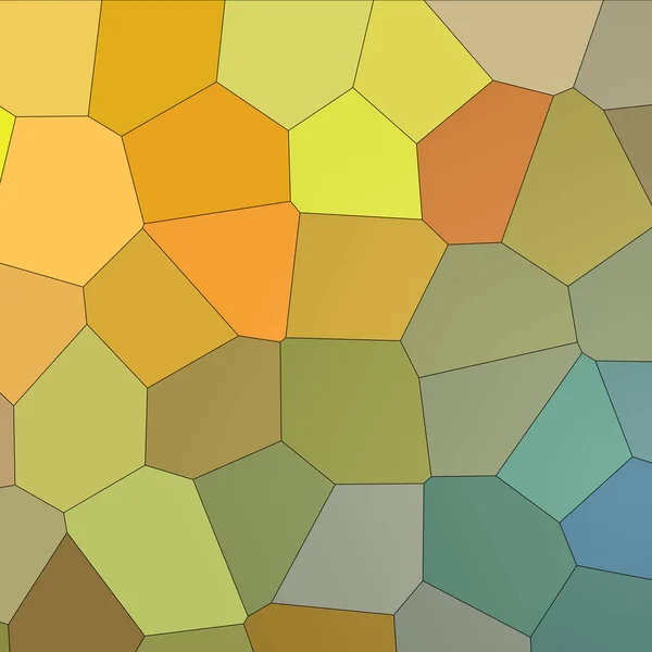 Nice abstract illustration of yellow, blue and black bright Big hexagon. Nice  for your design.