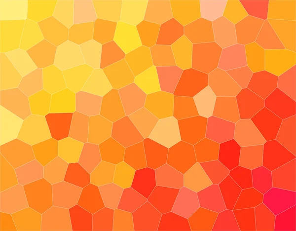 Krásné Abstraktní Ilustrace Oranžové Žluté Červené Střední Velikosti Šestiúhelník Užitečné — Stock fotografie