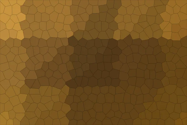 Nice abstract illustration of brown and red Little hexagon. Handsome background for your project. — Stock Photo, Image
