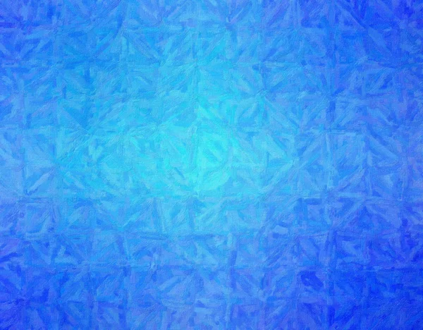 Приголомшлива Абстрактна Ілюстрація Синього Impasto Великими Кольоровими Варіаціями Фарби Приголомшливий — стокове фото
