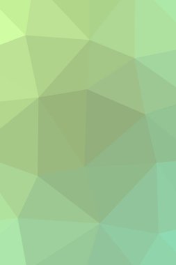 Yeşil üçgen poligon güzel soyut Illustration. Çalışmanız için çarpıcı.