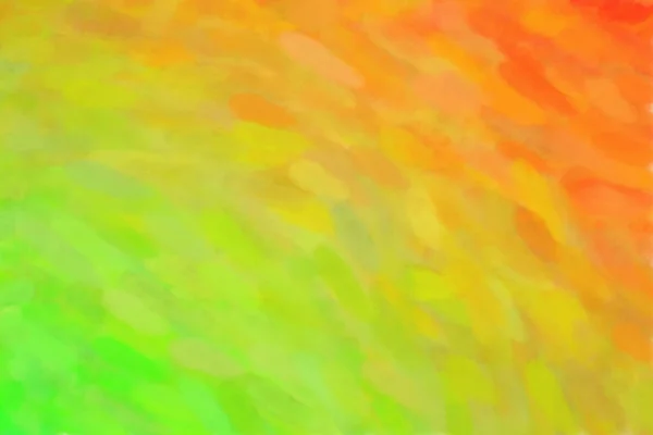 Orangen und grünen Aquarell waschen Hintergrund Illustration. — Stockfoto