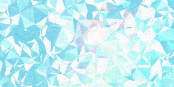 Oszałamiająca Abstrakcja ilustracja niebieski, zielony i biały Impasto farby. Piękne tło dla Twoich potrzeb. — Zdjęcie stockowe