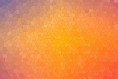 Pastel küçük altıgen arka plan illüstrasyon mavi ve turuncu.