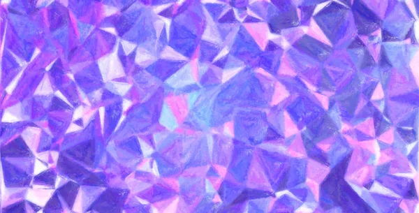 Lila och blå Crayon bakgrund illustration. — Stockfoto