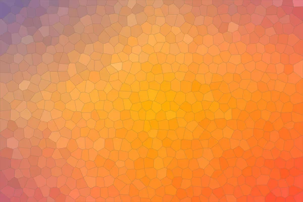 Blue and orange pastel Small Hexagon background illustration.