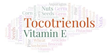 Tocotrienols kelime bulutu.