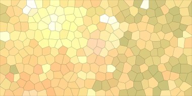 Turuncu, kırmızı ve kahverengi küçük altıgen çarpıcı soyut Illustration. Parmak için güzel arka plan.