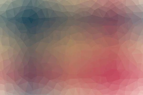 Red, yellow and brown  triangle polygon background illustration.