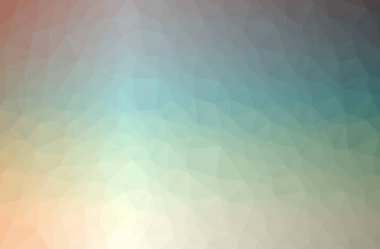 Mavi poligonal modern çok renkli arka plan resmi