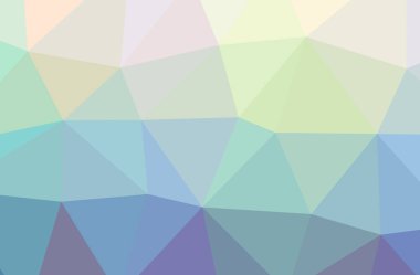 Mavi düşük poli modern çok renkli arka plan resmi