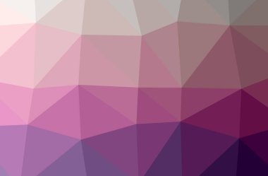 Pembe soyut Çokgen çizimi güzel çok renkli arka plan