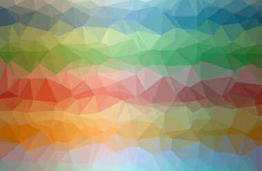 Turuncu poligonal modern çok renkli arka plan resmi