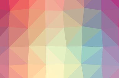 Kırmızı poligon resmi güzel çok renkli arka plan