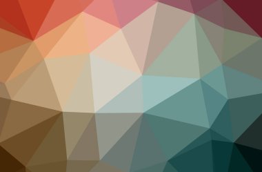 Mavi poligonal modern çok renkli arka plan resmi