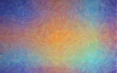 Mavi, sarı, yeşil ve kırmızı mum boya arka plan resmi