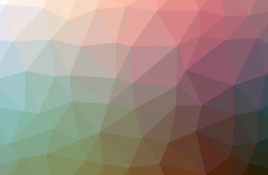 Kırmızı poligon güzel çok renkli arka plan resmi