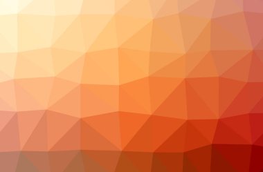 Turuncu poligonal zarif çok renkli arka plan resmi