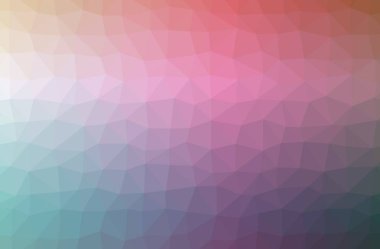 Pembe soyut düşük poli güzel çok renkli arka plan resmi