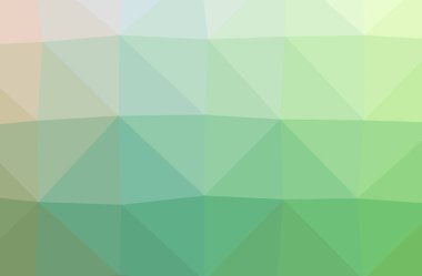 Yeşil poligon modern çok renkli arka plan resmi