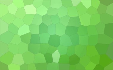Yeşil renkli büyük altıgen arka plan resmi
