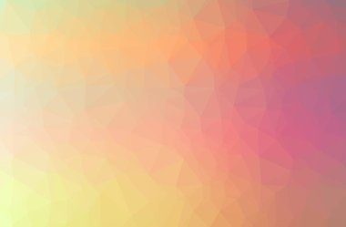 Turuncu soyut Çokgen güzel çok renkli arka plan resmi