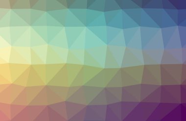 Mavi poligon resmi güzel çok renkli arka plan