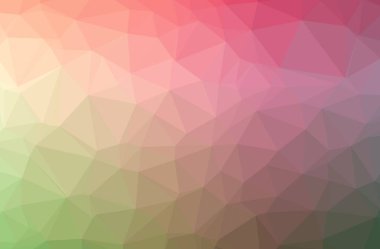 Kırmızı Düşük poli güzel çok renkli arka plan resmi